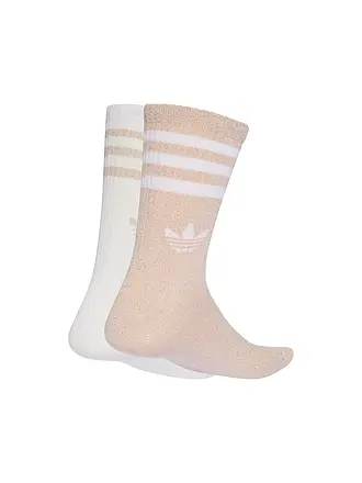 ADIDAS ORIGINALS | Chaussettes §S GLITTER, lot de 2 blupnk/white | rosa